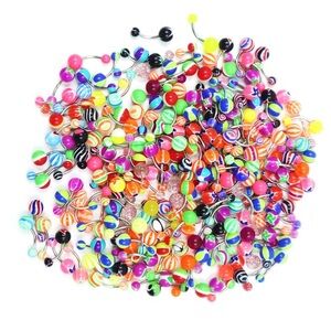 Mystery 20 Belly Button Ring Bundle !